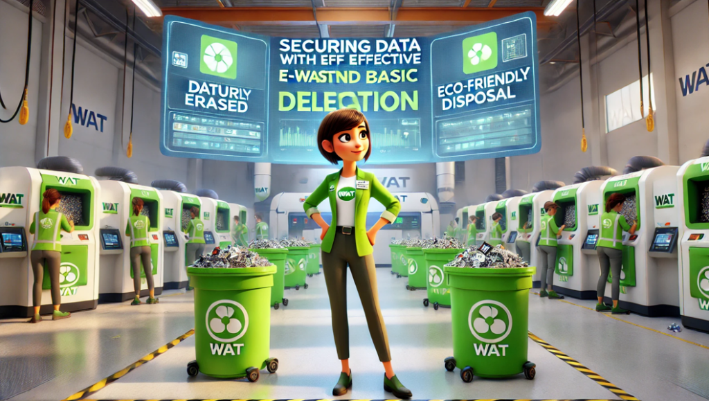 wat We Are Tech Blog: Securing Data with Effective E-Waste Disposal: Beyond Basic Deletion