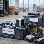 E-Waste from Office Moves & Renovations in the UAE: What to Do with AV, Networking, Access Control & Cabling