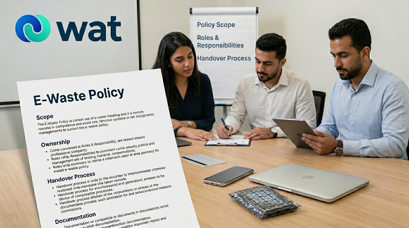 E-Waste Policy for UAE Businesses | Practical Guide | WAT